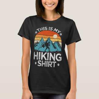 T-shirt Aventure de randonnée en montagne vintage c'est ma