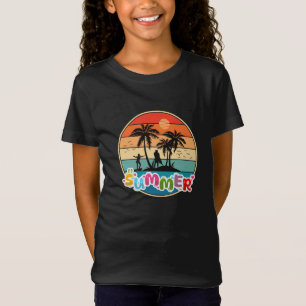 T-Shirt Aventure de surf d'été rétro - Style vintage premi