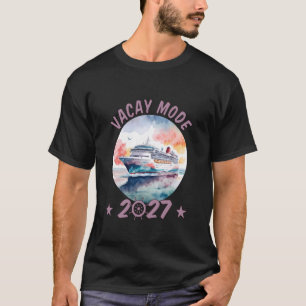 T-shirt Aventure en paquebot de croisière en famille 2027