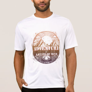 T-shirt Aventure Randonnée, Aventure est un état d'esprit