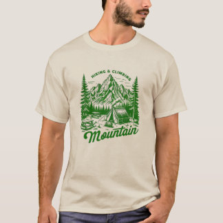 T-shirt aventure randonnée et Escalade