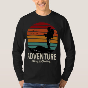 T-SHIRT AVENTURE RANDONNÉE ET ESCALADE NATURE