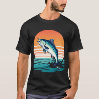 T-shirt Aventure Tarpon de Floride au coucher du soleil