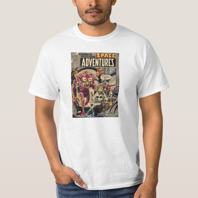 T-shirt aventures 12 de l'espace (Devant)