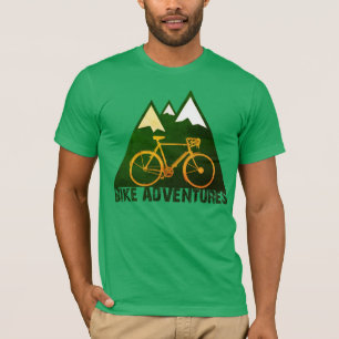 T-shirt aventures à vélo