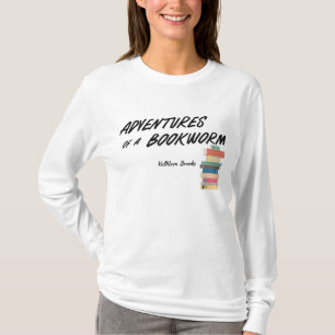 T-shirt Aventures d'un ver de livre