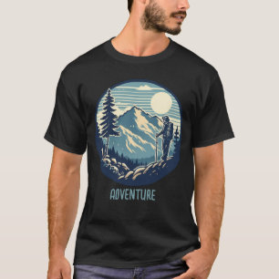 T-shirt Aventures en plein air Randonnée et découverte de 