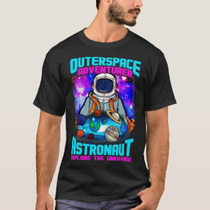 T-shirt Aventurier de l'espace Astronaute Explorez l'Unive