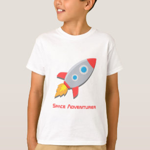 T-shirt Aventurier de l'espace, Espace, Fusée spatiale