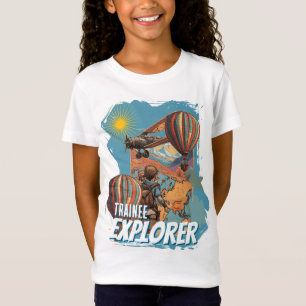 T-Shirt Aventurière Exploratrice en Formation Fille