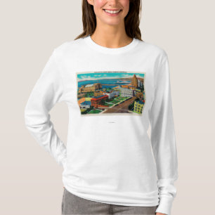 T-shirt Avenue de négligence d'océan, montrant
