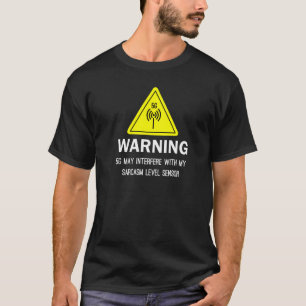 T-shirt Avertissement 5g Peut Interférer Avec Mon Niveau D