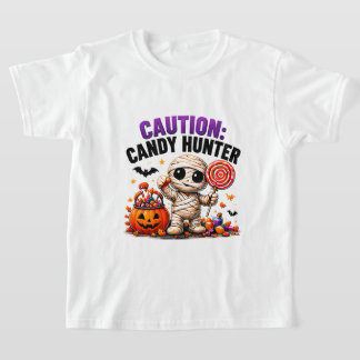 T-shirt Avertissement Chasseur de Bonbons Citation de Mumm