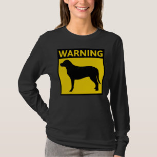 T-shirt Avertissement de chien du Labrador Retriever