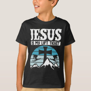 T-shirt Avertissement de ski : Je Skie À Vos Propres Risqu