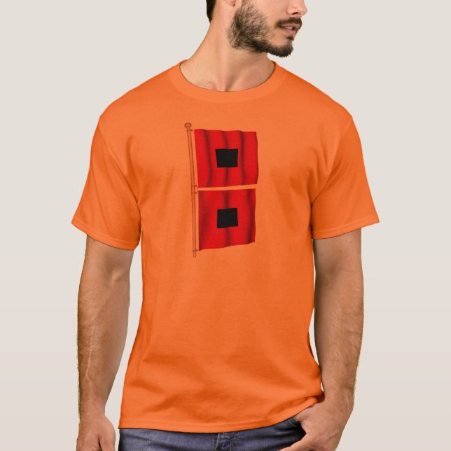 T-shirt Avertissement d'ouragan (Devant)