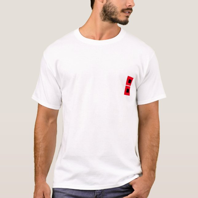 T-shirt Avertissement d'ouragan (Devant)
