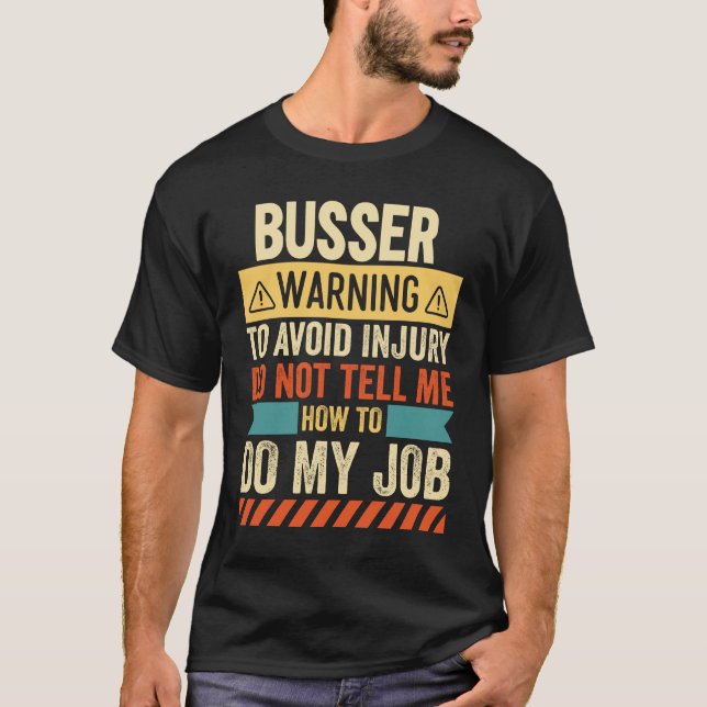 T-shirt Avertissement du navigateur (Devant)
