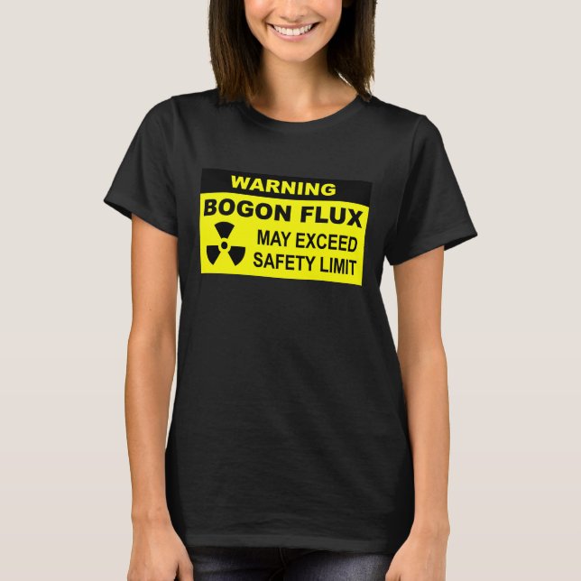 T-shirt Avertissement : Flux de Bogon (Devant)