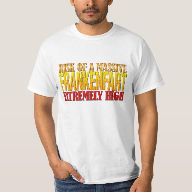 T-shirt Avertissement Frankenfart (Devant)