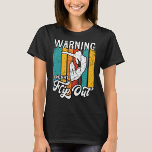 T-shirt Avertissement Je Pourrais Retourner Gymnaste Gymna