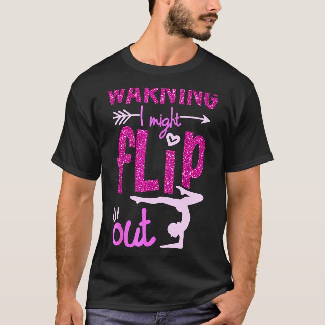 T-shirt Avertissement Je Risque De Retourner (Devant)