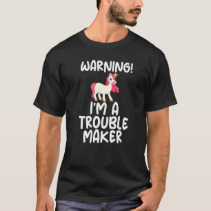 T-shirt Avertissement Je suis un générateur de problèmes U