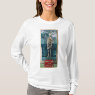 T-shirt Avertissement lunatique de Chien