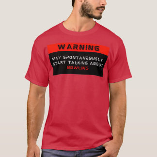 T-shirt Avertissement May commence spontanément à parler d