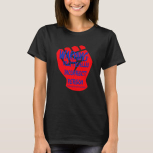 T-shirt Avertissement Personne politiquement incorrecte