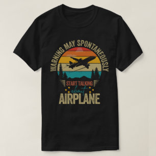 T-shirt avertissement peut spontanément commencer à parler