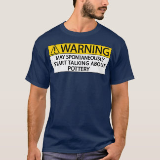 T-shirt avertissement peut spontanément commencer à parler