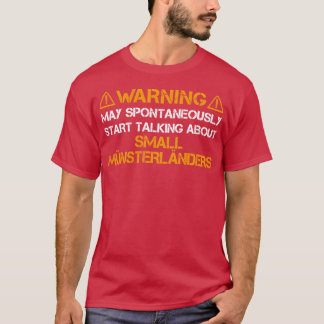 T-shirt Avertissement pour petit serveur