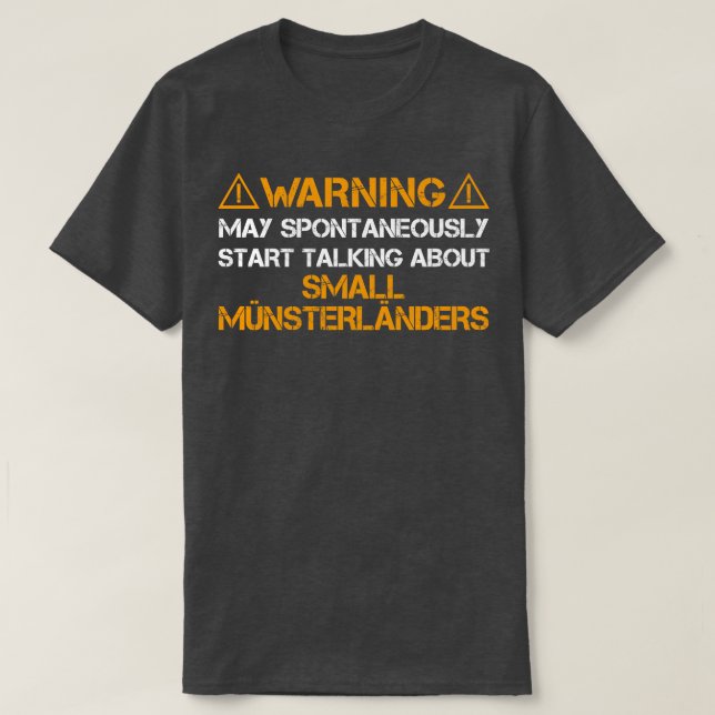 T-shirt Avertissement pour petit serveur (Design devant)