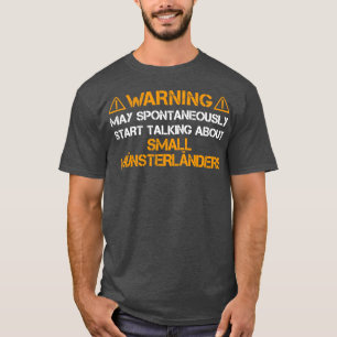 T-shirt Avertissement pour petit serveur