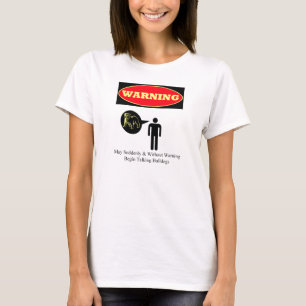 T-shirt AVERTISSEMENT : Puisse Soudain Parler Bulldogs