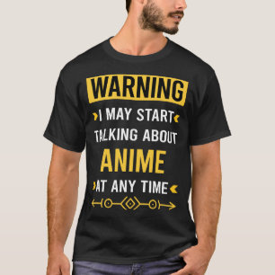 T-shirt Avertissement Vidéos animées