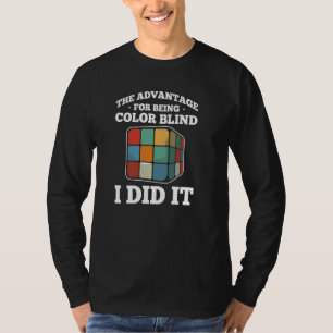 T-shirt Aveugle aux couleurs pour les personnes daltonienn