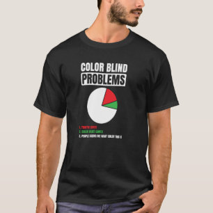 T-shirt Aveugle aux couleurs pour les personnes daltonienn