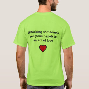 T-shirt Avez-vous incité quelqu'un à douter de leurs