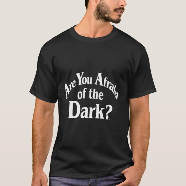 T-shirt Avez-Vous Peur De La Société Dark Midnight ? (Devant)