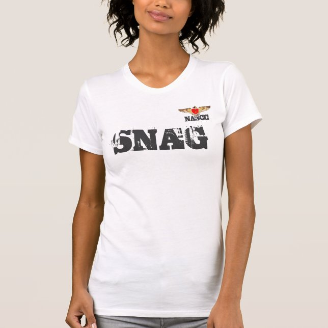 T-shirt Aviateur naval Groupy d'Accroc-Étudiant (Devant)