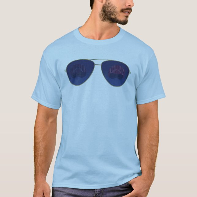 T-shirt Aviateurs de franc-tireur et d'oie (Devant)
