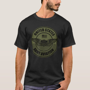 T-shirt Aviation de l'Armée - Ailes de l'Aviateur de l'Arm