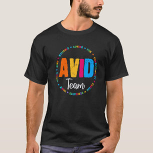 T-shirt Avid Team Program Éducateur Professeur Reconnaissa
