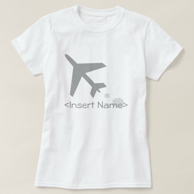 T-shirt Avion (Design devant)