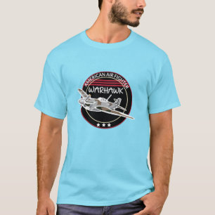T-shirt Avion 2ème guerre mondiale P-40 Warhawk
