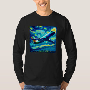 T-shirt Avion Appareil Avion Compagnie aérienne Mécanicien