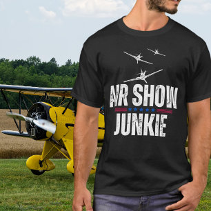 T-shirt Avion Aviation Militaire WWII Passionné de Meeting