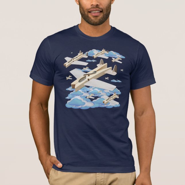 T-shirt Avion Clothespion (Devant)